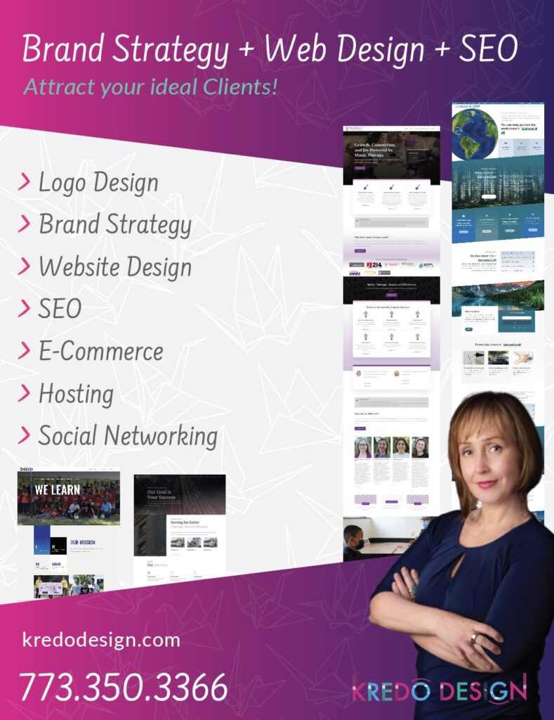 KredoDesign website design, logo design, Polish, budowa stron internetowych, SEO 